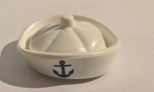 PLAYMOBIL Chapeau Marin Pêcheur  blanc neuf  se26