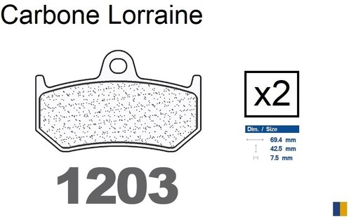 Plaquettes carbone lorraine - plaquettes, de