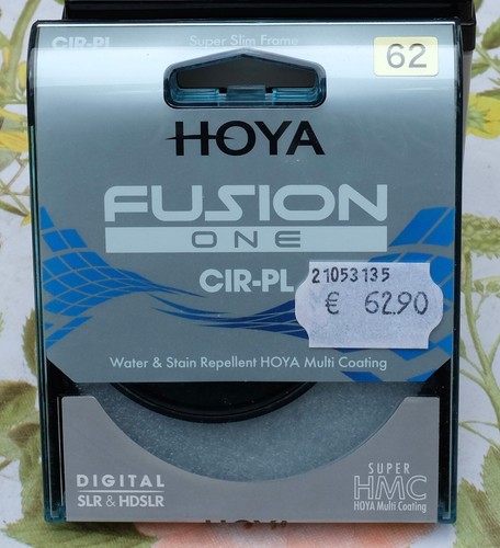 Hoya fusion one - cir-pl, filtre