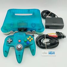 Console Nintendo 64 N64 Bleu Transparent / Clear Blue + Epansion Pack / EUR