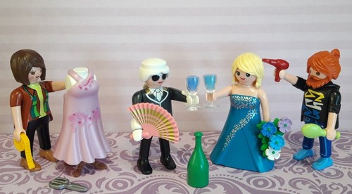 Playmobil karl lagerfeld mode - karl,