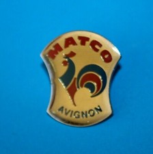 Pin's lapel Pin enamel pins MATCO AVIGNON COQ Tricolore