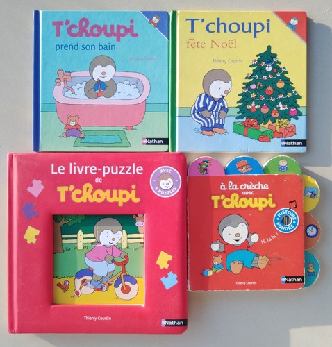 Lot livres choupi bain - de,