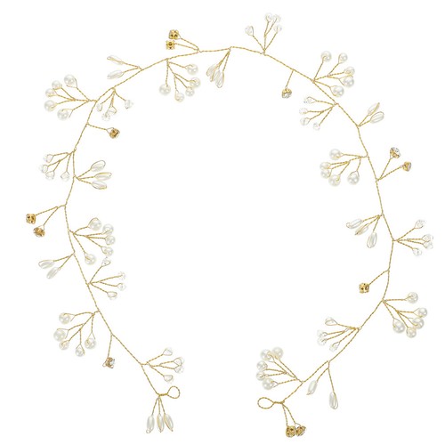 Bandeau long mariée serre - bandeau,