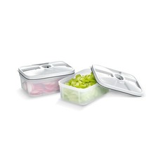 Ensemble de 2 Récipients de Mise sous Vide 2 X 075L Convient à L'Appareil de ...