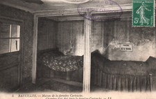 CARTE POSTALE - BAZEILLES ARDENNES 08 - MAISON DE LA DERNIERE CARTOUCHE, CHAMBRE