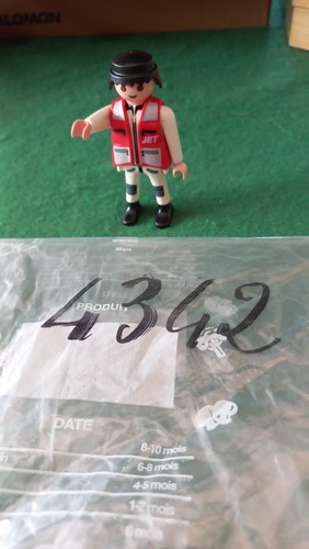Playmobil 4342 pilote avion - playmobil,