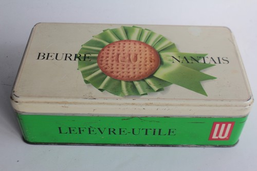 Boîte biscuits tôle beurré - biscuits,