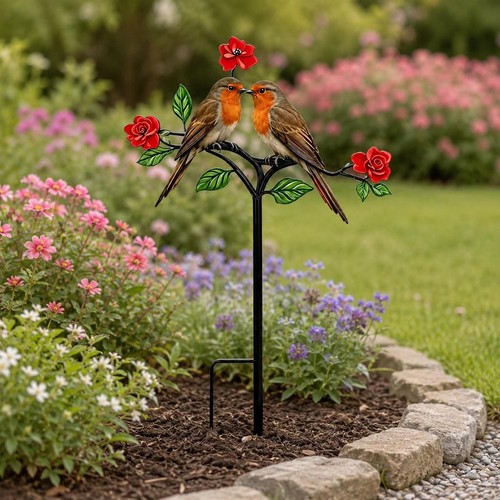 Piquet jardin rouge - piquet,