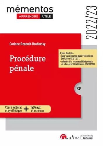Procédure pénale jour - procédure, À