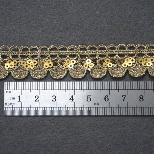 2cm sequin bordure - 9.1m,