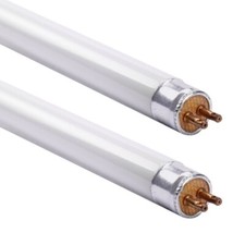 2 x Tubes fluorescent T4 12w G5 827 blanc chaud 355mm
