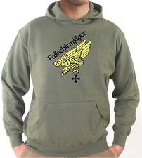 Pull à Capuche KJ1297 Frise Fallschirmjäger Parachutiste Luftwaffe