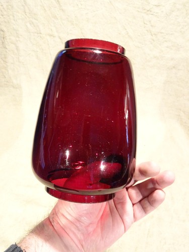 Ancien verre lampe tempête - lampe,