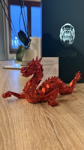 Richard orlinski dragon - richard, :