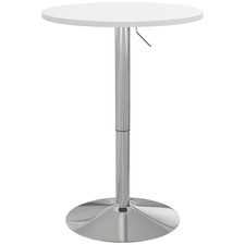 HOMCOM Table de bar 60x60x91cm