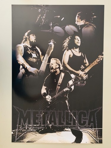 Metallica affiche authentique - metallica,,