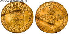 Louis XIII - Ecu d'or au