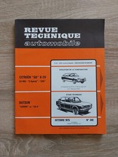Revue technique DATSUN CHERRY 120 A 100 A 6 7 Cv 988 1171 Cm3 1000 1200
