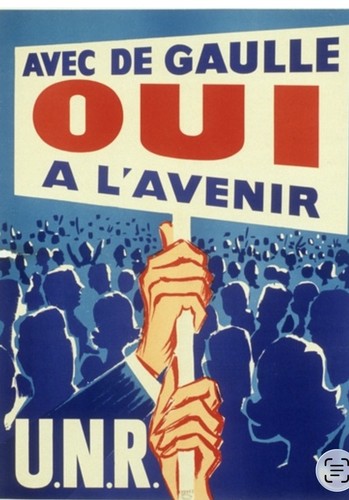 Affiche poster gaulle - de,