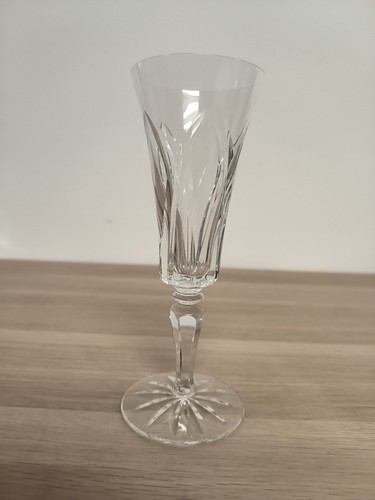 Flute champagne en cristal - en,