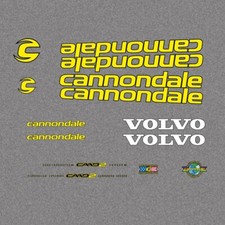 Autocollants Cannondale Volvo