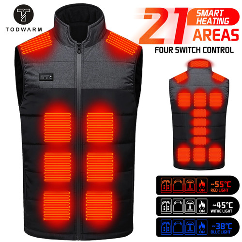 Gilet chauffant double - chauffant,