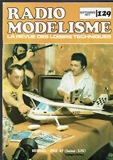 REVUE RADIO MODELISME N°129  1977  VOIR SOMMAIRE   vintage model magazine