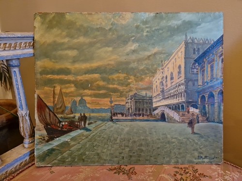 Peinture ancienne huile - peinture, ancienne,