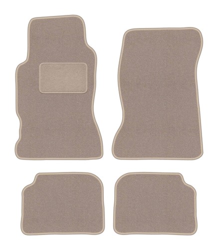 Tapis sol velours beige - tapis, en