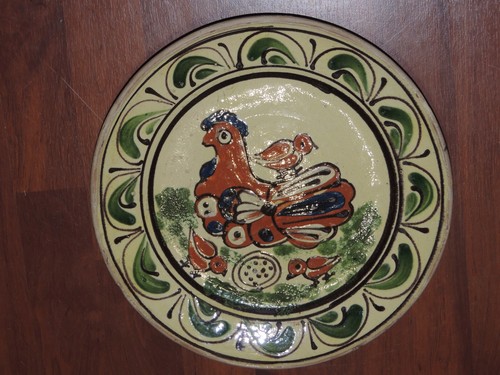 Ancien plat contadino - plat, en
