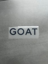 Patch GOAT bleu Manches