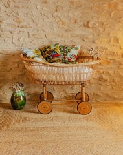 Joseph, le lit bébé en rotin