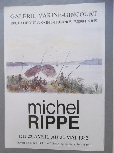 Rippe michel affiche 1982 - rippe,