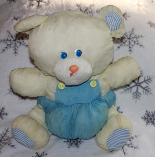 Doudou peluche vintage ours - peluche,