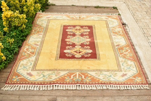 Tapis turc x79 vintage - tapis, 79''x79''