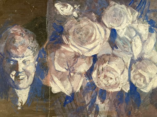Painting peinture fleurs - peinture,