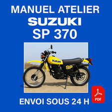 Manuel Atelier Suzuki SP 370