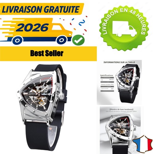 Montre squelette automatique