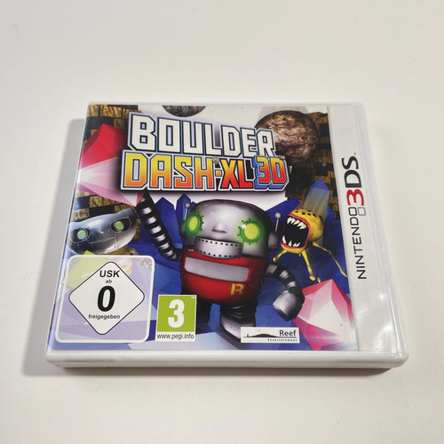 Nintendo 3ds boulder dash - boulder, dash-xl