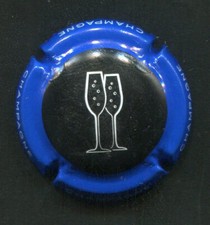 Plaque de muselet de champagne