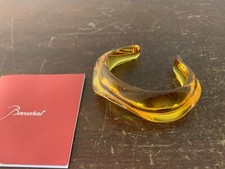 Bracelet jonc oranger en cristal de Baccarat