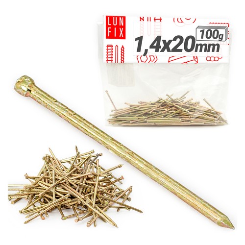Clous 4x20mm 100g 450 pcs - 100g,