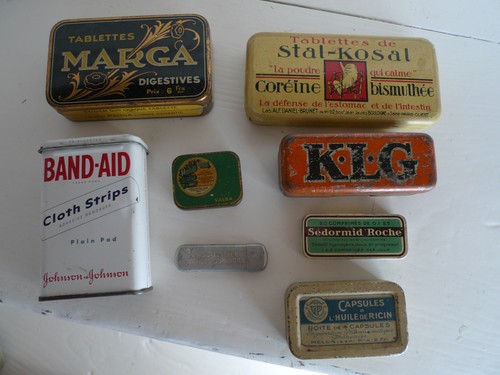 Lot boites valda capsules - boites,