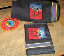 Hergé - Citime - Lot Trousse & porte feuille -Tintin & Tchang - Lotus Bleu- 1994
