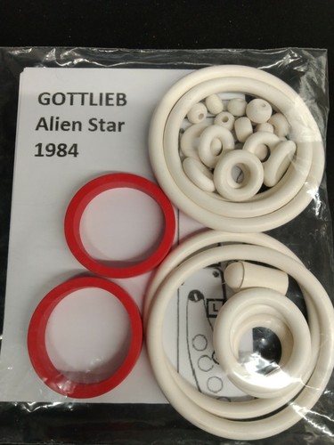 Kit elastiques flipper - flipper, alien