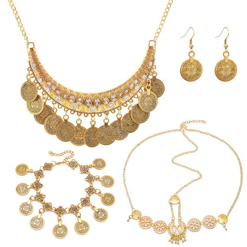 4pcs parure bijoux femme danse - parure,