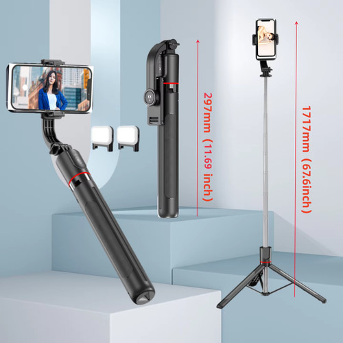 Monopode selfie bluetooth - monopode,