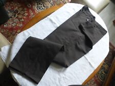 Pantalon Bleu de Travail Ancien Vintage Neuf de Stock marron taille 50 F FRANCE