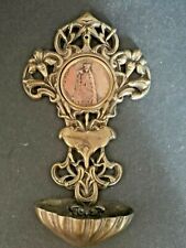 Superbe bénitier/croix, à